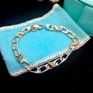 Tiffany & Co link bracelet circa 1992. Rare find.